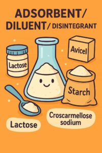 Adsorbent/Diluent/Disintegrant